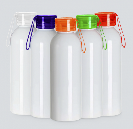 Botella Tapa Rosca de Aluminio