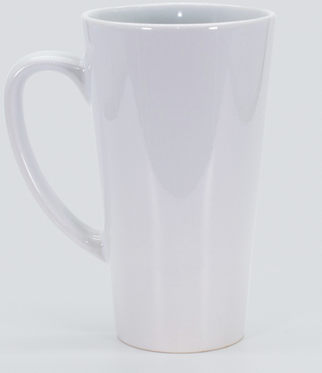 Tazón para Sublimación Estandar Cónico Grande Blanco 17oz