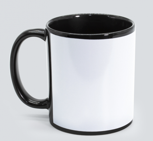 Tazón Estandard Con Parche Blanco 11 Oz.