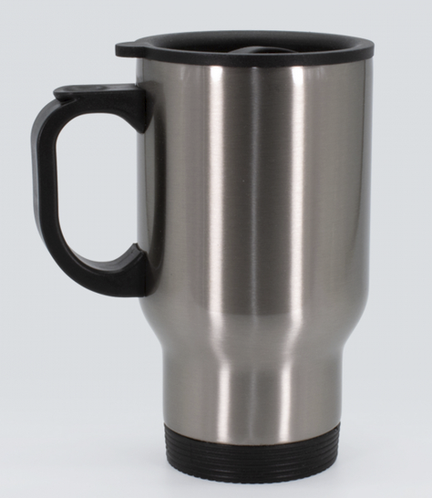 Mug Térmico De Acero Inoxidable Con Tapa