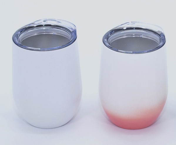 Vaso Térmico De Acero con Tapa Transparente 12 Oz.