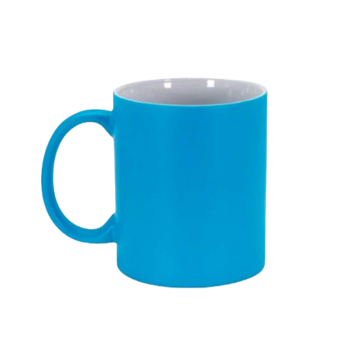 Tazón para Sublimación Premium Full Color Celeste